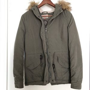 Faux Fur Parka